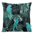 thumbnail image 1 of VargottamSquare Pillow Cover - Decorative Pillow Covers12x12 Inches,PrintedTeal BlueThemePillowcase, DecorativeSquareCushionCovers, 1 of 1