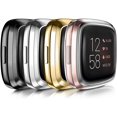 thumbnail image 1 of Vancle 4-Pack Screen Protector Case Compatible with Fitbit Versa 2, Soft TPU All-Around Cover Anti-Scratch Screen, 1 of 6