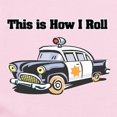 thumbnail image 2 of CafePress - How I Roll (Police Car) Infant Bodysuit - Baby Light Bodysuit, Size Newborn - 24 Months, 2 of 4