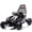 Black, variant on Cirui 24V Electric Go Kart for Kids – 400W Drift Car with Protective Roll Cage, Rear Suspension, 5‑Point Harness, Music – Ride on Toy for Ages 6+ ,Blue