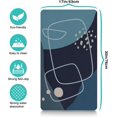 thumbnail image 5 of Dog Food Mat, Dog Bowl Mat with Super Water Absorbent 17'''' x 30'''', Easy to Clean Waterproof Nonslip Mat for Dog Bowls and Water Petplace Mat, 5 of 6