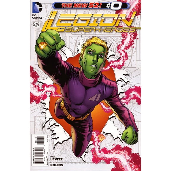 Legion of Super-Heroes (7th Series) #0 VF ; DC Comic Book
