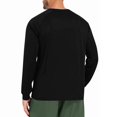thumbnail image 5 of Mens Quick-Drying T Shirts Athletic Workout Long Sleeve Crewneck Tees Tops Casual Color Block Pullover Breathable Moisture-Wicking Running Tshirts, 5 of 5