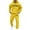 Yellow%GC%, variant on CONZONE Mens Sweatsuit 2 Piece Sets Casual Men's Jogging Tracksuit Set Letter Graphic Pullover Hoodie Pants Sweat Suit for Men Cozy Fall Winter Athletic Track Suit Outfits
