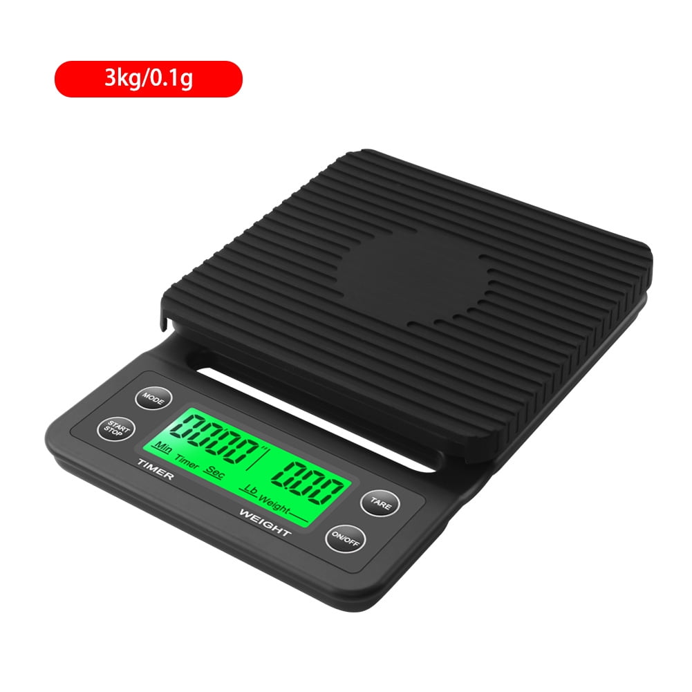 Timer Scale 3kg Timbangan Kopi Digital Timer Portable Coffee Scale