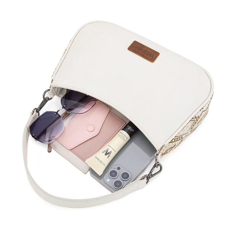 Wrangler Hobo Purse with Detachable Strap, Beige photo 4