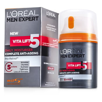 Men Expert Vita Lift 5 Daily Moisturiser 1.7oz (Best Face Moisturiser Uk)