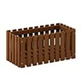 thumbnail image 2 of Furinno FG18453 Tioman Hardwood Slat Style Flower Planter Box in Teak Oil, 2 of 5