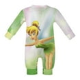 thumbnail image 6 of Tinker Bell Baby Onesie Romper Footless Infant Long Sleeve Jumpsuit for Boys Girls, 6 of 8