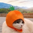 thumbnail image 4 of Pet Hat Breathable Creative Shape Super Cute Allergy Free Easy-wearing Decorative Non-woven Fabric Fruit Themed Pet Hat Sun Protection Cap Pet Supplies, 4 of 8