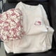 thumbnail image 2 of Sanrio Hello Kitty pijamas nuevos de invierno de lana coralina pijamas de lana gruesa para mujer conjunto de ropa de descanso de cuello redondo de manga larga, 2 of 5