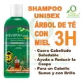 thumbnail image 1 of Shampoo Árbol de Té con Miel 1000 ml 3H. Anticaspa, Antiséptico, Detox, 1 of 4