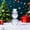 C, variant on Tall Crystal Christmas Snowman - Festive Holiday Home Decor, Indoor Outdoor Tabletop Ornament, Perfect for Christmas Party & Seasonal Celebrations, A