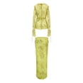thumbnail image 6 of LMLYSoH Women’s Two Piece Summer Outfits, Tie-up Front Sheer Mesh Tops and Long Skirt Set, 6 of 9