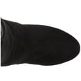 thumbnail image 4 of Bella Vita Womens Troy II Faux Suede Cone Heels Black 8.5 Extra Wide (E+, WW), 4 of 6