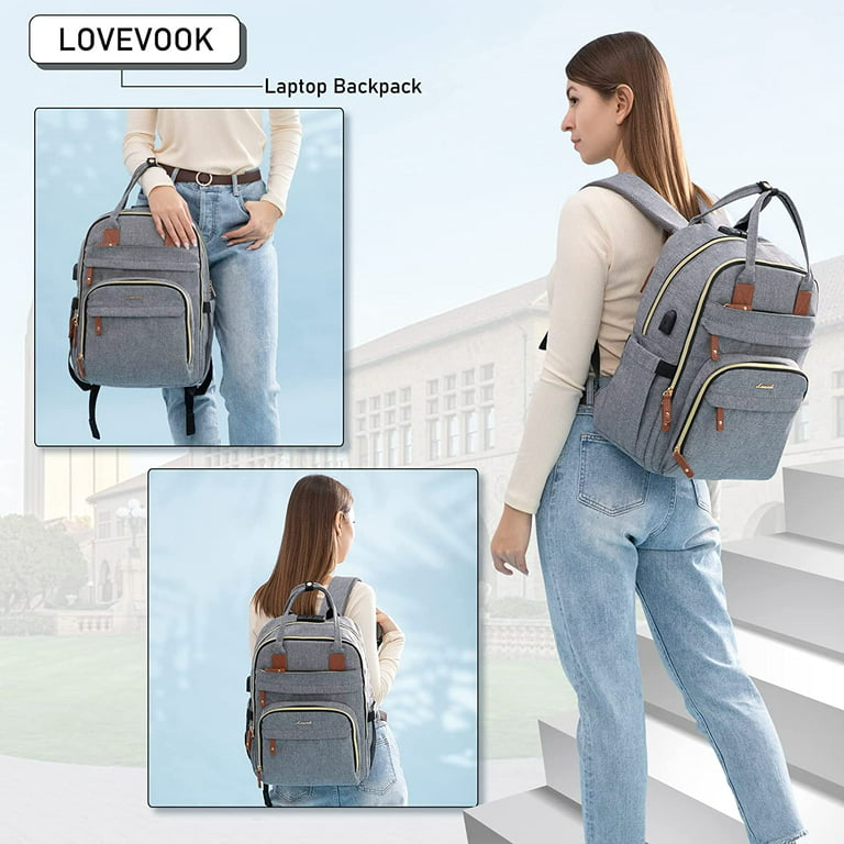 LOVEVOOK Travel Backpack, with Digital Lock, with 3 pcs Packing Cubes, –  Lovevook