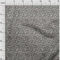 thumbnail image 3 of oneOone Velvet Pastel Gray Fabric Asian Block Craft Projects Decor Fabric Printed By The Yard 58 Inch Wide, 3 of 4