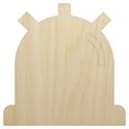 thumbnail image 1 of Siren Police Fire Law Enforcement Wood Shape Unfinished Piece Cutout Craft DIY Projects - 4.70 Inch Size - 1/4 Inch Thick, 1 of 7