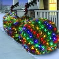 thumbnail image 4 of Neumáticos navideños Efunly 100 LED de 1,5 x 1,5 m, 8 modos, resistentes al agua, 4 of 6