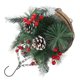 thumbnail image 1 of Festival Hanging Decor Christmas Flower Basket for Outdoor 1Pcs Pendant, 1 of 4