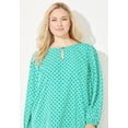 thumbnail image 4 of Catherines Women's Plus Size Liz&Me Keyhole Top, 4 of 4