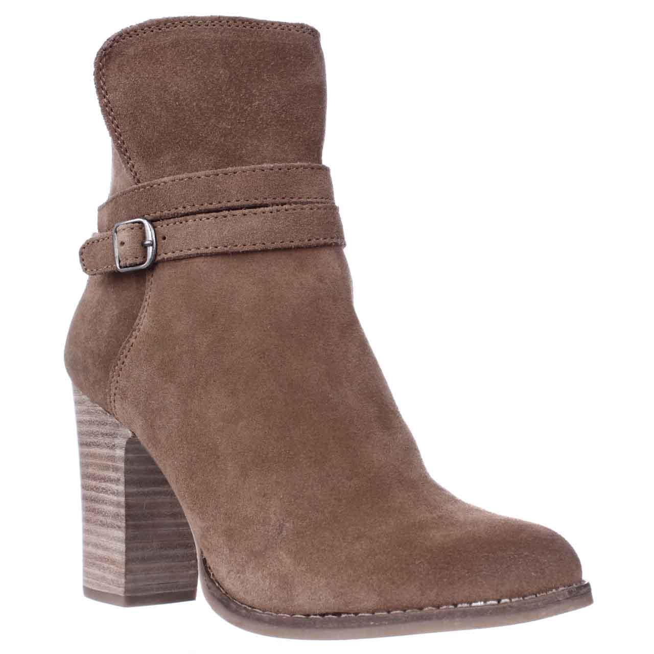 lucky brand low heel ankle boots