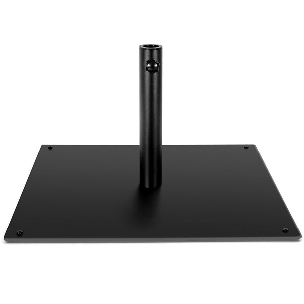 Costway 25'' Square Patio Umbrella Base Weighted 42 LBS Outdoor Market