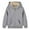 Gray1, variant on yillto Boys Girls Fleece Coat Sherpa Lined Hoodie Sweatshirts Coats Zip up Long Sleeve Outwear Jackets