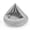 Grey-M(26" x 26" x 8"), variant on Small Dog Bed Cat With Hooded Blanket Cozy Cuddler Luxury Puppy Pet Donut Round Calming Burrow Cave - Anti-slip Bottom And Machine Washable 23 Inch