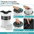 thumbnail image 5 of Costway Air Purifier Replacement Filter 3-in-1 H13 True HEPA for Dust Smoke Home Office, 5 of 8