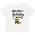 thumbnail image 3 of Inktastic Future Firefighter Like My Uncle Boys or Girls Baby T-Shirt, 3 of 5