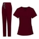 thumbnail image 5 of Conjunto médico para mujer perfecl uniforme de enfermera color sólido Top M, 5 of 8
