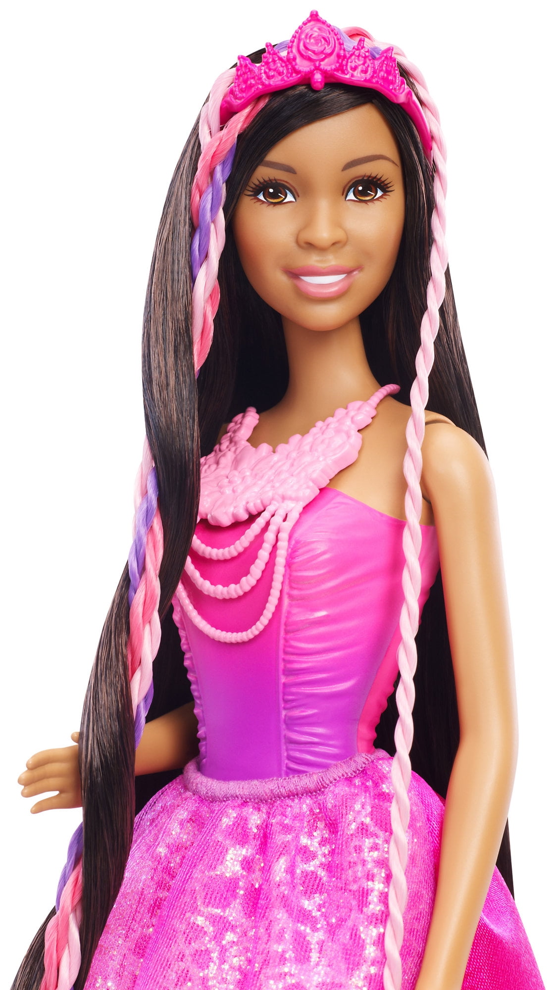 Barbie Hair Kingdom 'N Princess Doll, Nikki - Walmart.com