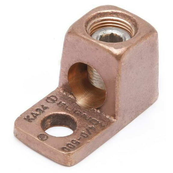 Burndy Ka28 Ka-Lug Terminal, 1 Str. - 4/0 Str. Conductor, 15/16" Width, 1-15/16" Length, 1-1/4" Heig