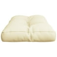 thumbnail image 3 of vidaXL Pallet Cushion Cream 80x40x12 cm Fabric, 3 of 5