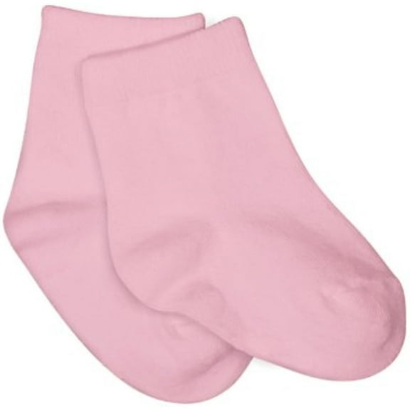 IPlay Organic Cotton Socks - Rose Pink Dots - 0 to 6 Months