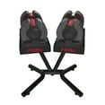 thumbnail image 4 of FitRx SmartRack and SmartBells Set, Dumbbell Weight Rack Stand with Two Quick-Select 5- 52.5lbs Adjustable Dumbbells, 4 of 21