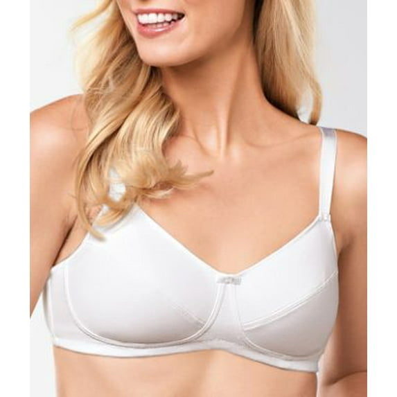 Amoena Womens Ruth Wire-Free Cotton Comfort Bra Style-0872