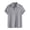 Gray, variant on JULMCOMO Diamond Knit Polo Shirts for Men Short Sleeve Collared 2 Buttons Casual Golf Shirts Breathable Business Summer Men Clothing Light Blue M