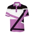thumbnail image 4 of Camisas de Manga Larga para Hombres Impresos Girar Hacia Abajo Botones de Cuello Lateral Dividido, Casual Camiseta Blusa para Hombres, 4 of 4