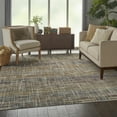 thumbnail image 6 of Nourison Entice Textured Abstract Ivory/Multicolor Area Rug, 6 of 8