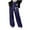 Navy, variant on LYEAA Joggers for Girls 5-15 Years Sweatpants with Pockets Bow Print Drawstring Athletic Pants Fashion Casual Trousers