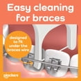 thumbnail image 3 of Plackers OrthoPick® Floss Picks Designed for Braces, Tuffloss®, FlipPick® Clean Between Brackets, 36 Flossers, 3 of 10