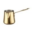thumbnail image 3 of deevoka Coffee Milk Cup Latte Art Cup Multipurpose with Long Handle Milk Frother Cup Gold 1000ml, 3 of 9