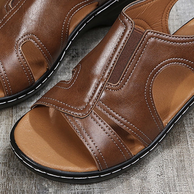 Sandalias de cuña para mujer antideslizantes informales zapatos de playa soporte para arco para viajes al aire libre