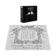 thumbnail image 4 of Ambesonne Occult Jigsaw Puzzle, Gothic Medieval Magic, Heirloom-Quality Fun Activity for Family Durable Cardboard, 1000 pcs, White Black, 4 of 6