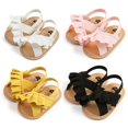 thumbnail image 2 of Walker Sandalias Para Bebé Niña 1 Año Zapatos De Verano Princesa Vestido Pisos Cuna Primeros Pasos Para 0-18 Meses, 2 of 4