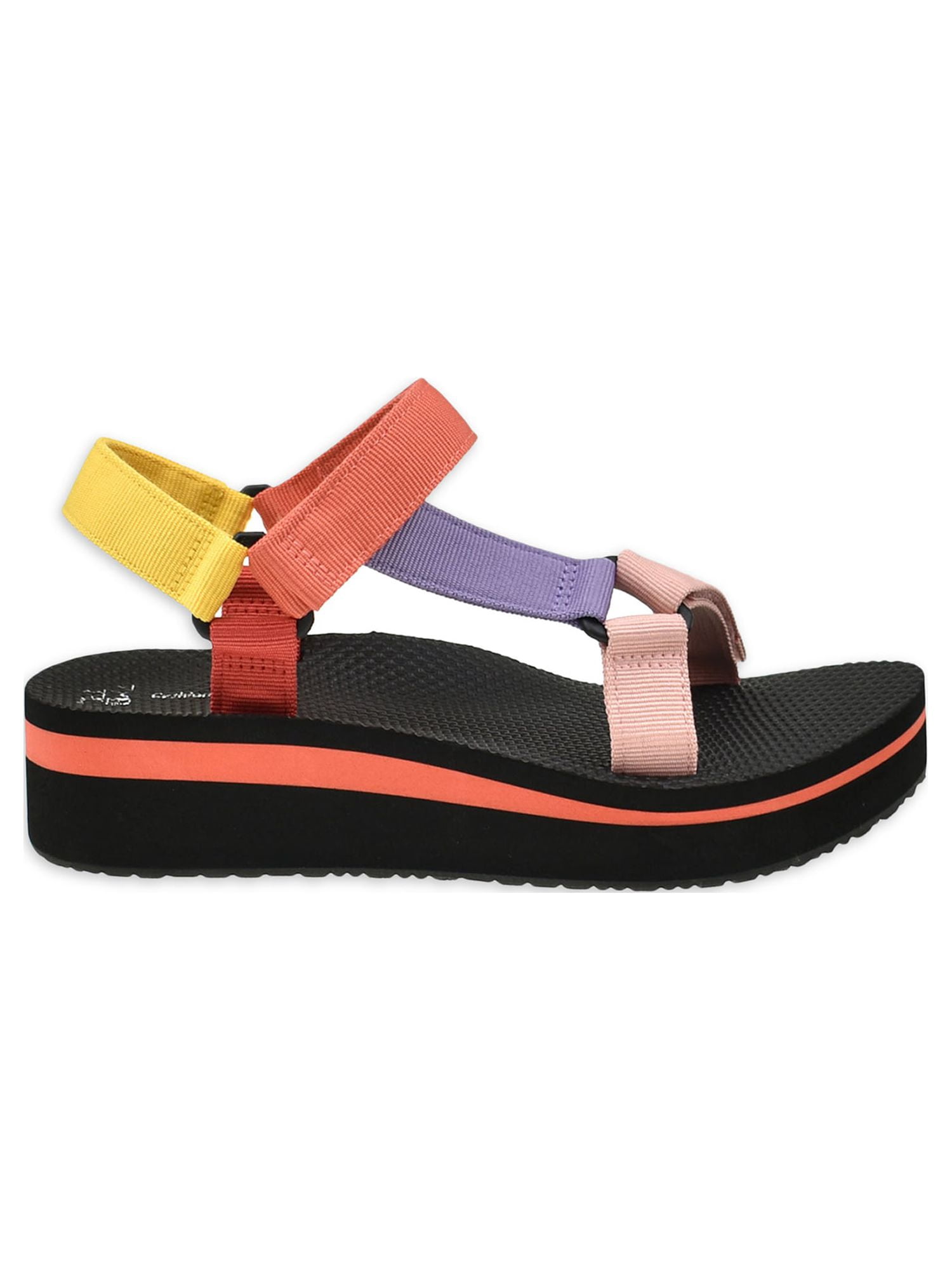 Time and Tru Women's Platform Nature Sandals