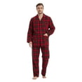 thumbnail image 2 of Kolipajam Men's 100% Cotton Flannel Pajama Set Yarn Dyed Pjs for Men Bottom with Pockets L, 2 of 5