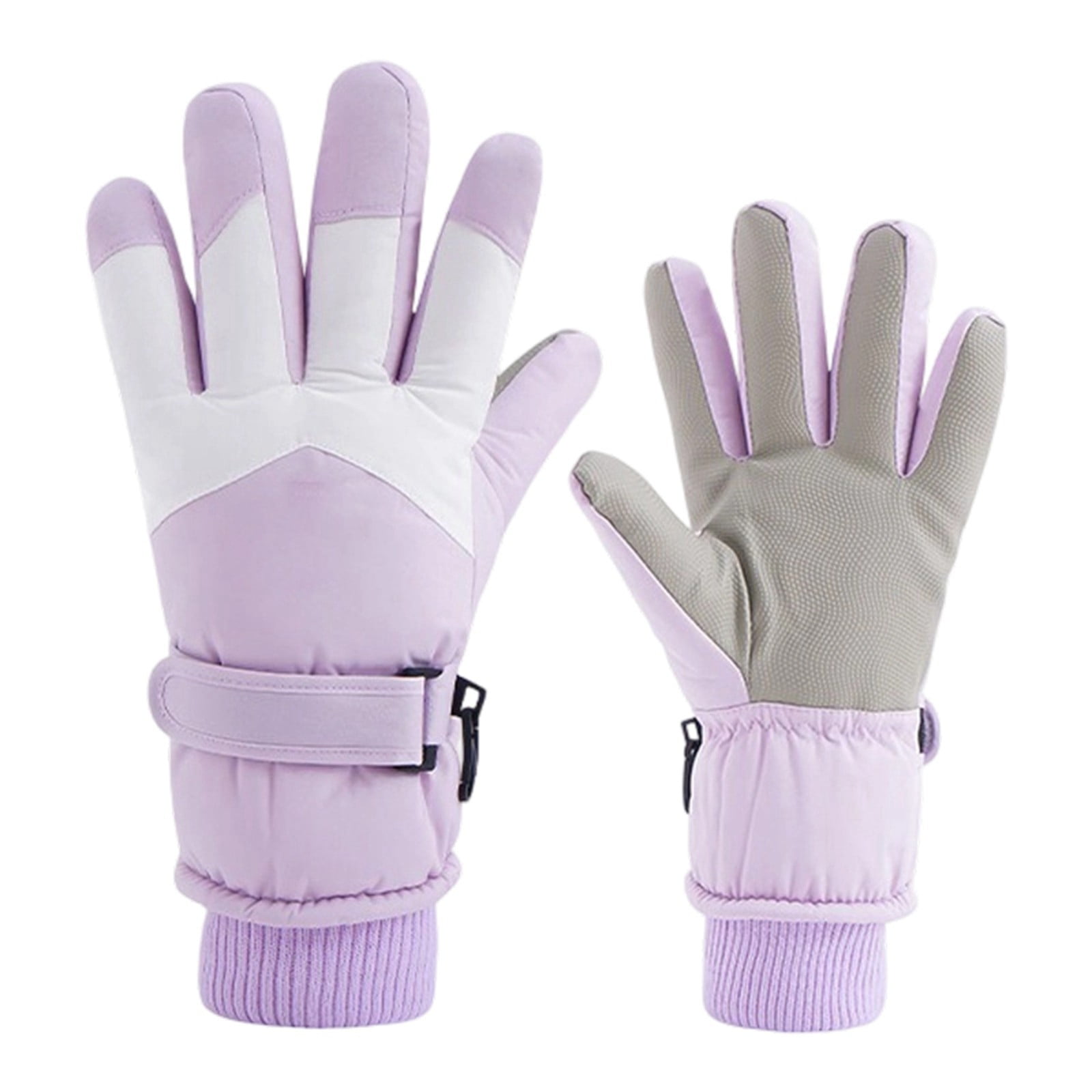 Winter Thermal Ski Gloves for Men and Women Insulated Touchscreen Winter Sports Mittens for Cold Weather Outdoor Riding and Recreation Gear All-Season Comfort